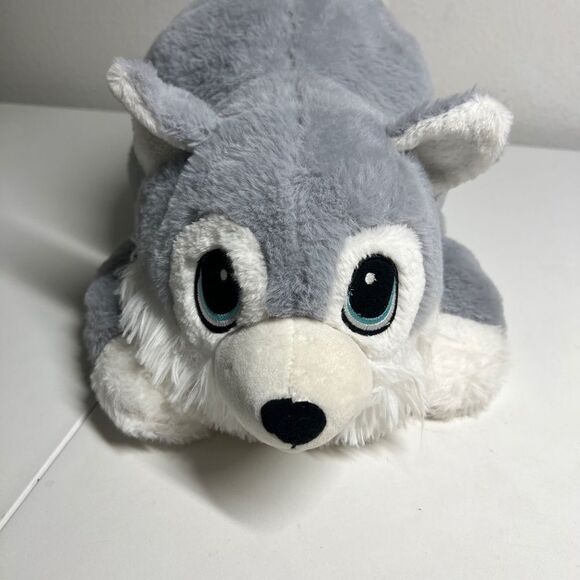 Russ “Hug-A-Pet”, Aspen the Husky Dog, 22”Plush, Huggable Sleeve, Pillow EUC - Picture 3 of 8